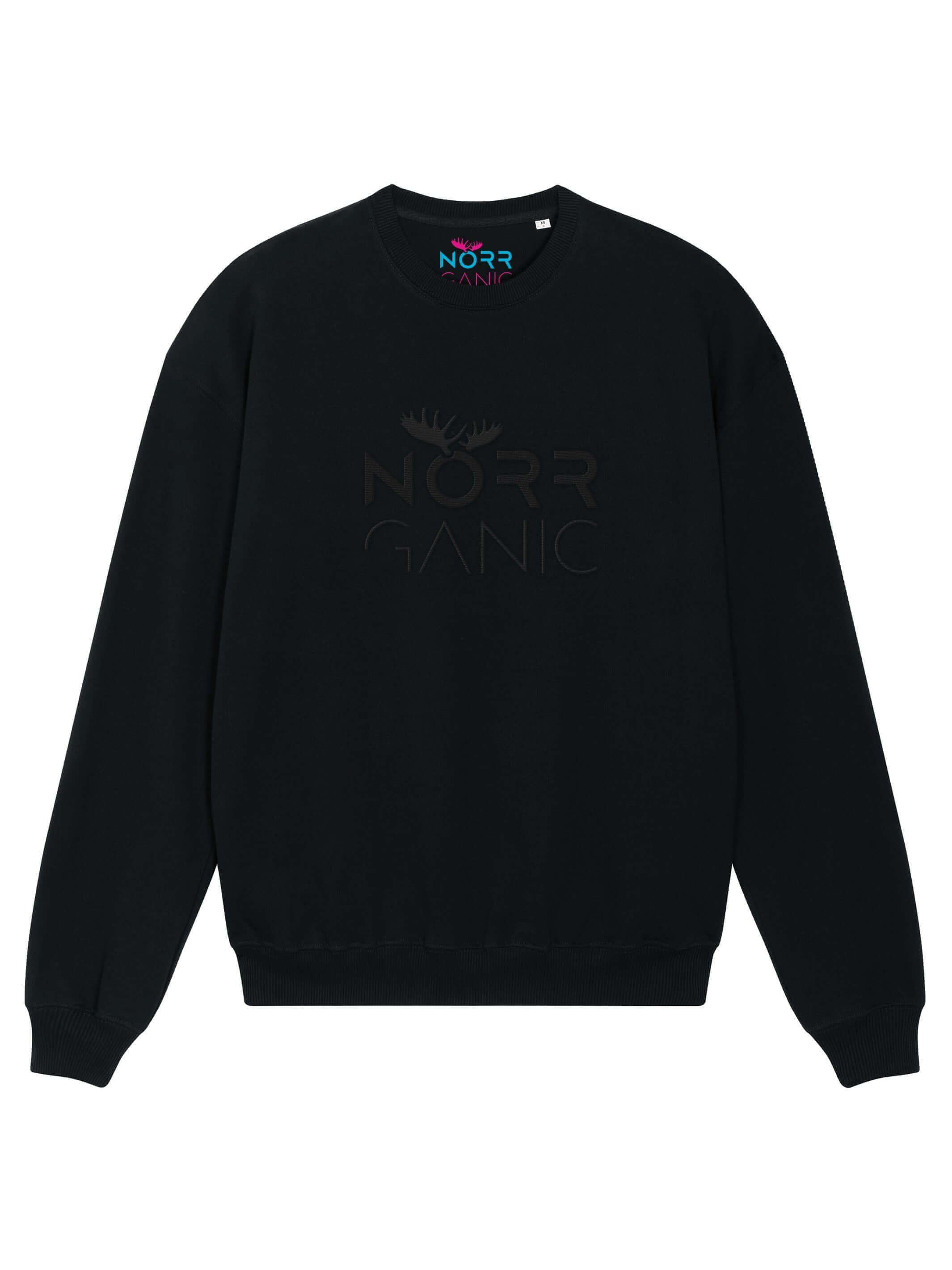 Black baggy sweatshirt deals